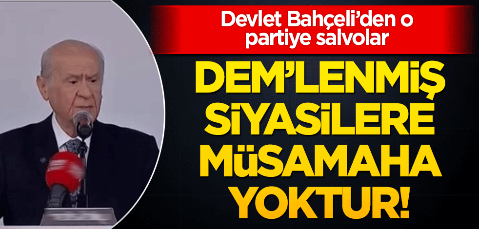 Bahçeli'den önemli açıklamalar