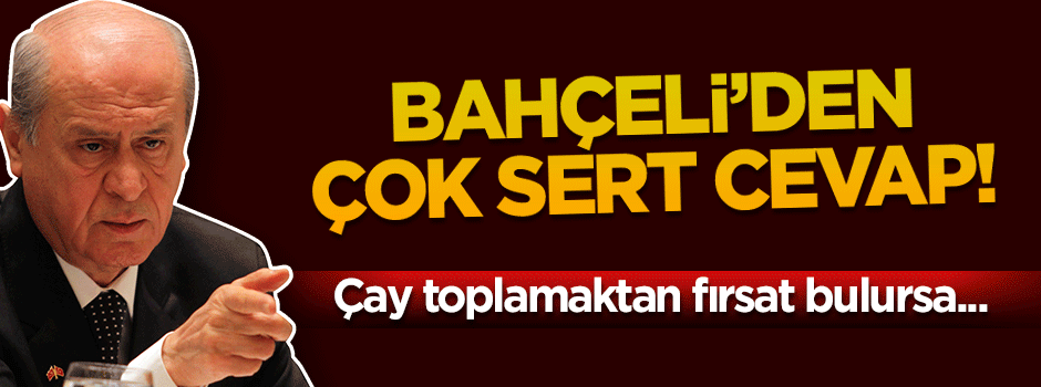 Bahçeli'den Yargıtay Başkanı'na cevap
