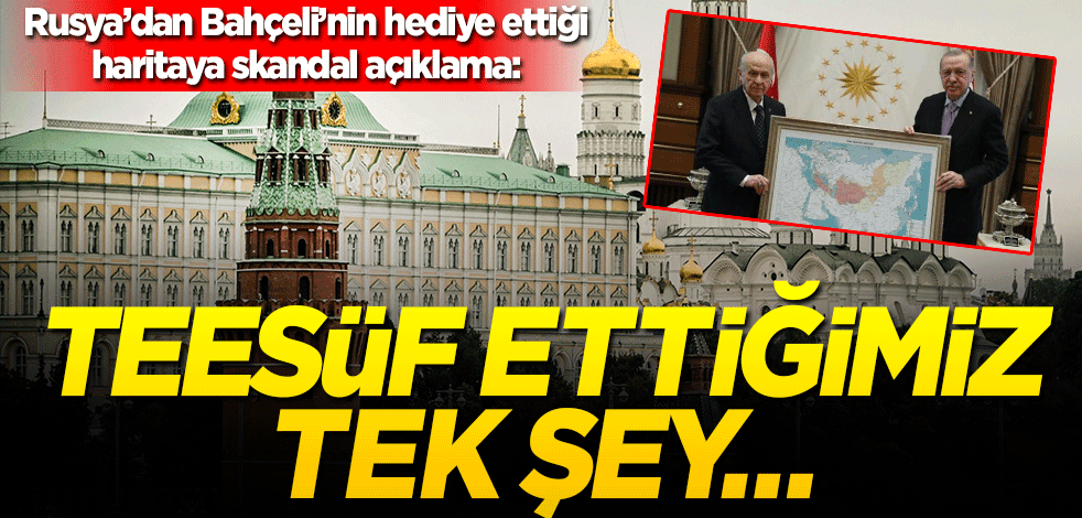 Bahçeli'nin hediye ettiği tabloya Rusya'dan çarpıcı açıklama: Neden kızıl yıldız yok?