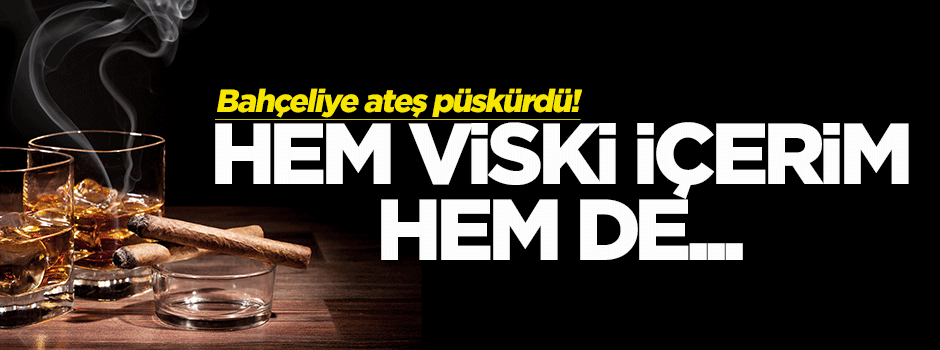 Bahçeli'ye çok sert 'şerefsiz' cevabı!