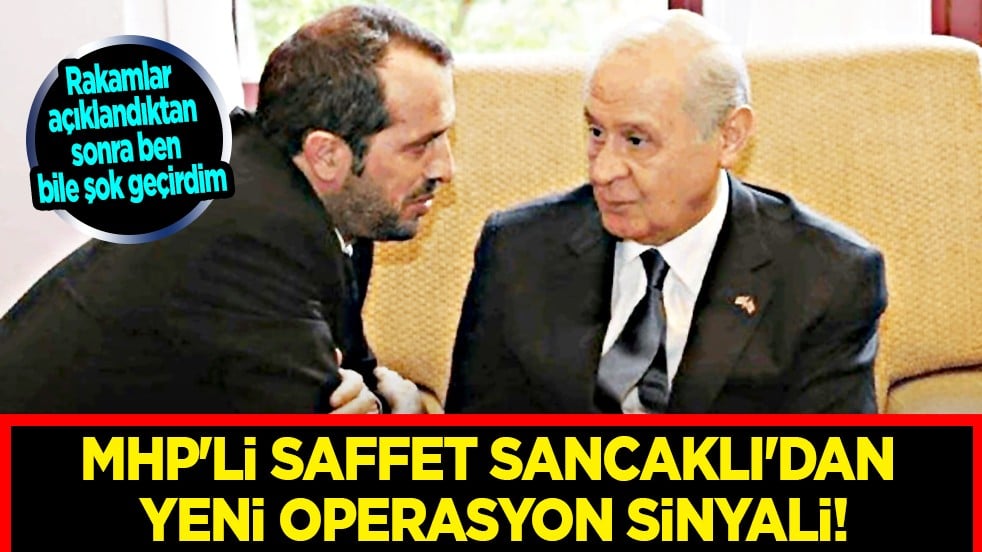 Bahisçilerin keyfini kaçıracak haber: MHP'li Saffet Sancaklı'dan yeni operasyon sinyali: Başka şeyler de çıkacak