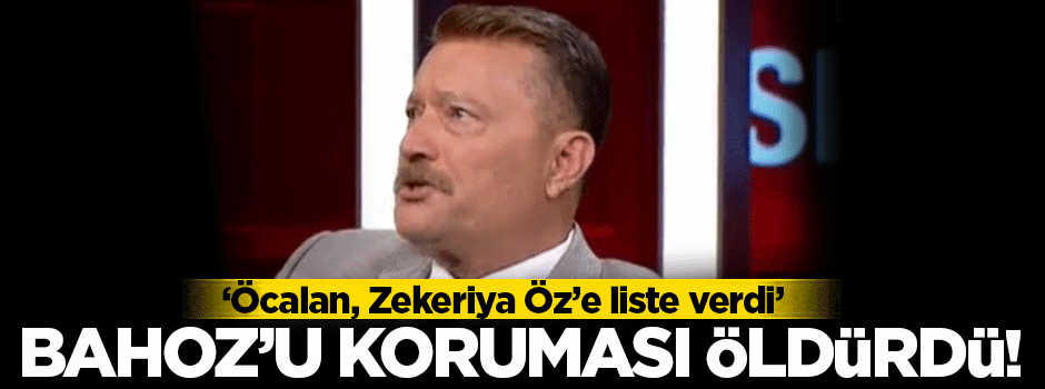 'Bahoz Erdal'ı koruması öldürdü' iddiası