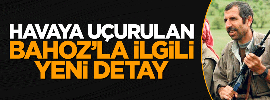 Bahoz Erdal'ın öldürülmesiyle ilgili yeni detay