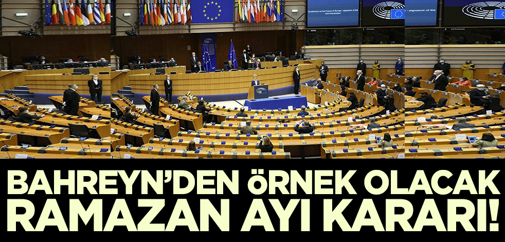 Bahreyn'den İslam ülkelerine örnek 'oruç' kararı!