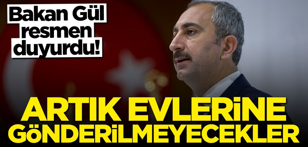 Bakan Abdülhamit Gül duyurdu: Cezaevi personeli evlerine gönderilmeyecek