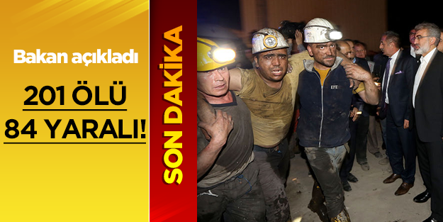 Bakan açıkladı: 201 işçi hayatını kaybetti!