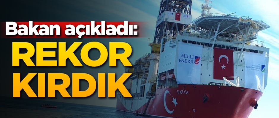 Bakan açıkladı: Rekor kırdık