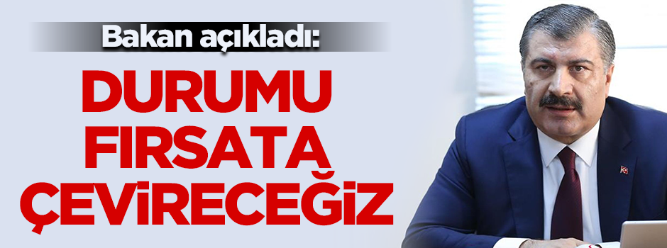 Bakan açıkladı... Sağlıkta dışa bağımlılık azaltılıyor!