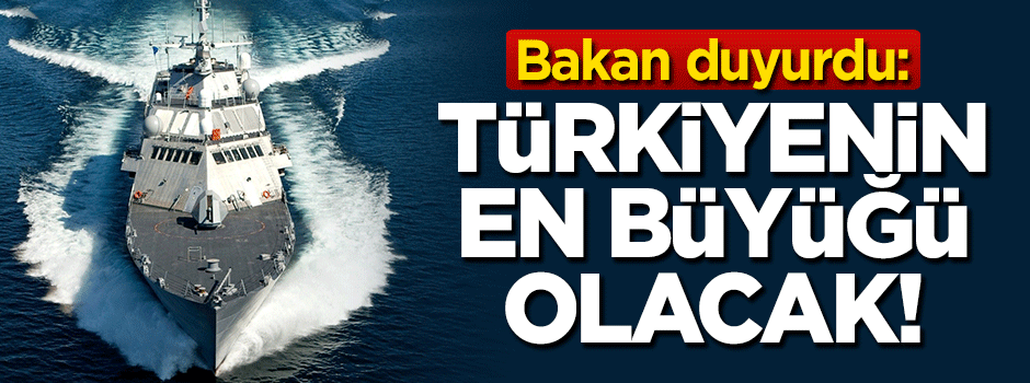 Bakan açıkladı: Türkiye'nin en büyüğü olacak!