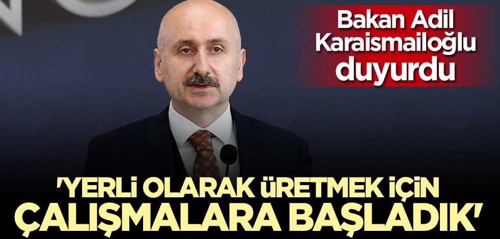 Bakan Adil Karaismailoğlu duyurdu: Yerli scooter için çalışmalara başladık