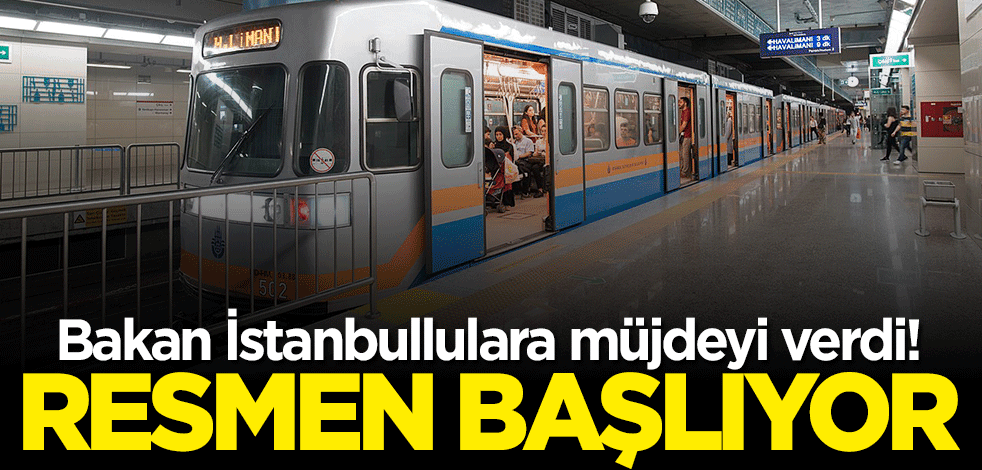 Bakan Adil Karaismailoğlu müjdeyi verdi: Kasım ayında başlıyor