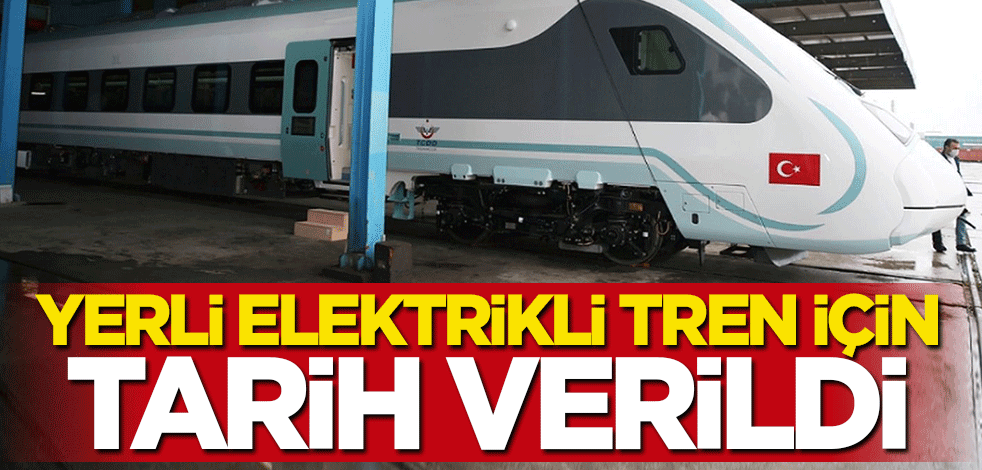 Bakan Adil Karaismailoğlu'ndan yerli elektrikli tren müjdesi... Tarih belli oldu