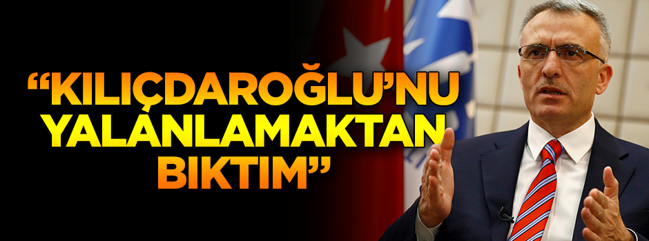 Bakan Ağbal: Kılıçdaroğlu'nu yalanlamaktan bıktım