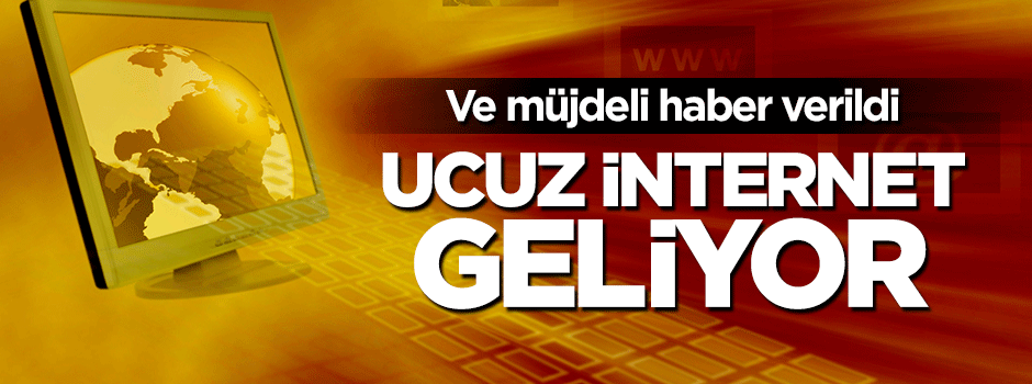 Bakan Ahmet Arslan müjdeyi verdi! Ucuz internet geliyor