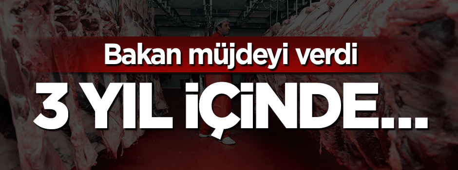 Bakan Ahmet Fakıbaba müjdeyi verdi: 3 yıl içinde...