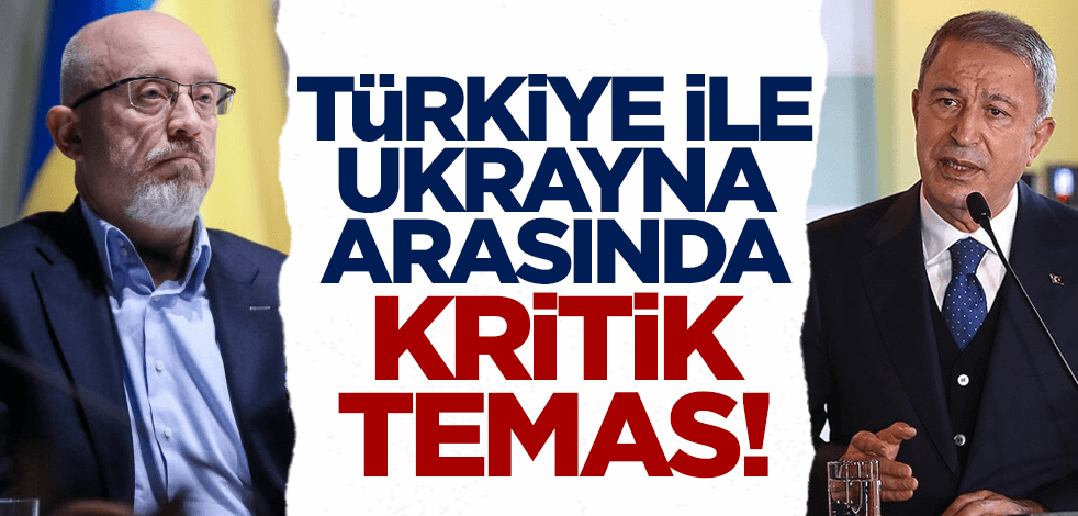 Bakan Akar, Ukraynalı mevkidaşı ile görüştü