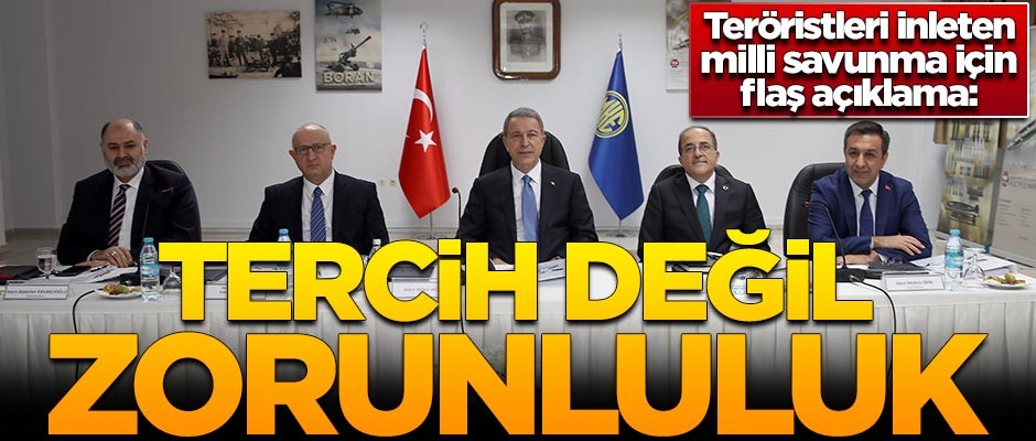 Bakan Akar'dan milli savunma için önemli açıklama: Artık zorunluluk