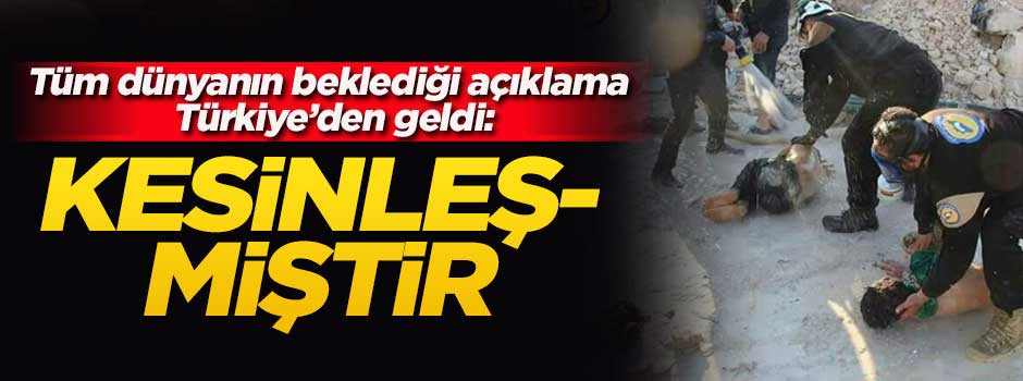 Bakan Akdağ: İdlib'de sarin gazı kullanıldığı kesinleşti