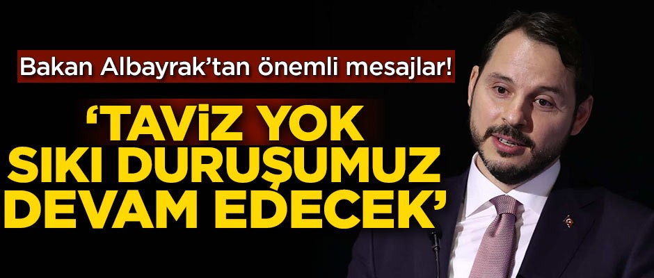 Bakan Albayrak: Pozitif bir haftayı geride bıraktık
