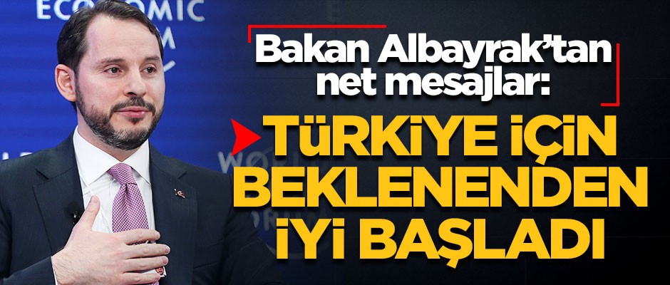 Bakan Albayrak'tan Davos'ta önemli açıklamalar