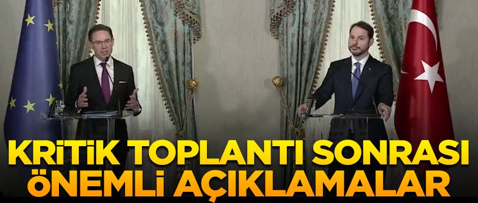 Bakan Albayrak'tan kritik açıklamalar!