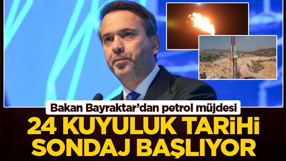 Bakan Bayraktar’dan petrol müjdesi: Gözler Diyarbakır’daki sondajda! 24 kuyuda çalışmalar başlıyor 