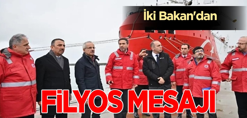 Bakan Bayraktar'dan ve Abdulkadir Uraloğlu'dan Türkiye'ye Filyos mesajı! Müjdeyi verdiler: 13 gemi...