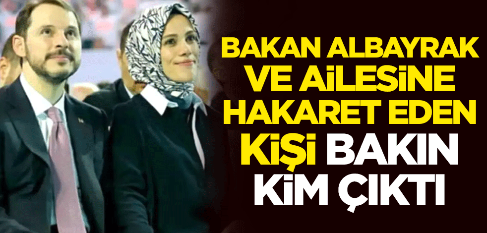 Bakan Berat Albayrak ve ailesine hakaret eden kişi, FETÖ'nün firari 'bölge imamı' çıktı