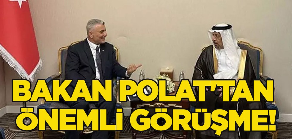 Bakan Bolat'tan önemli görüşme! Mesajı: Suudi iş adamlarına "Türkiye'ye yatırım" çağrısı paylaşımı