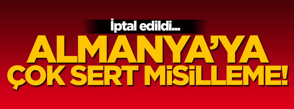 Bakan Bozdağ'dan Almanya'ya misilleme!