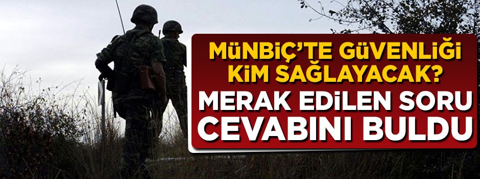 Bakan Canikli'den Münbiç açıklaması: ABD askeriyle beraber yapacağız