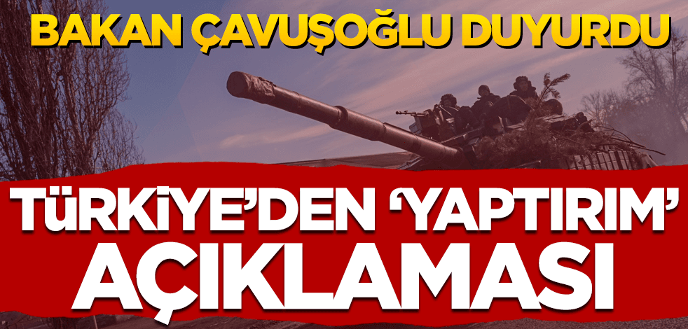 Bakan Çavuşoğlu Rusya kararını duyurdu! Türkiye'den 'yaptırım' açıklaması