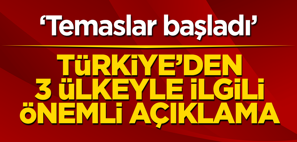 Bakan Çavuşoğlu’ndan Suudi Arabistan, BAE ve Mısır açıklaması