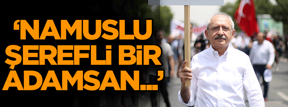 Bakan çok sert çıktı! ‘Namuslu, şerefli bir adamsan… İstifa et’
