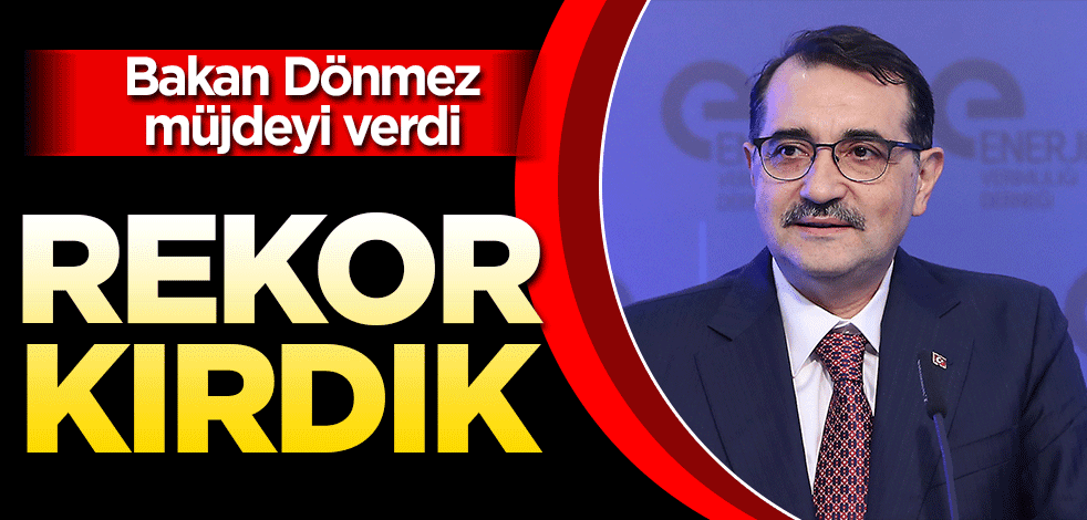 Bakan Dönmez bor madeninde müjdeli haberi verdi! 2021 yılında 1 milyar doların üstünde satışla rekor kırıldı