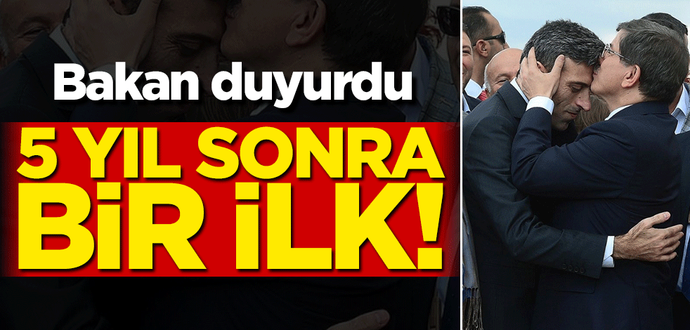 Bakan duyurdu! 5 yıl sonra yeniden açılıyor