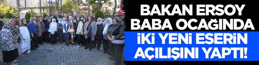 Bakan Ersoy baba ocağında iki yeni eserin açılışını yaptı! Ormana Kültür Merkezi, 500 kişilik salonu ve kütüphanesiyle hizmete girdi