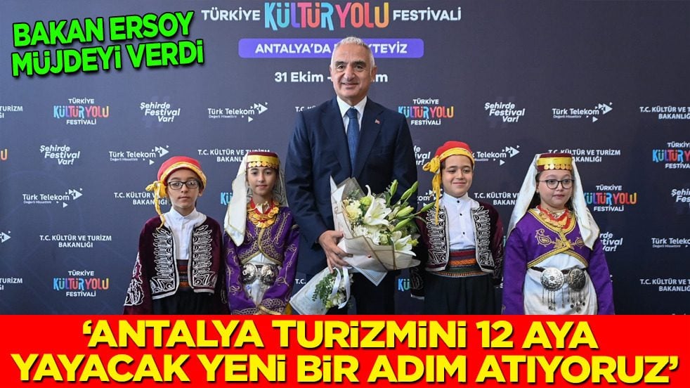 Bakan Ersoy müjdeyi verdi: 40'tan fazla etkinliğin açılışını yaptı 