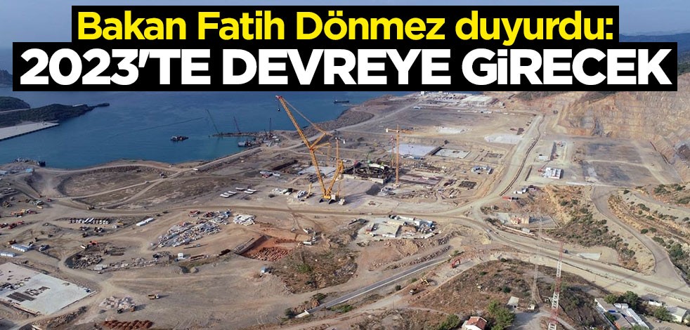 Bakan Fatih Dönmez duyurdu: 2023'te devreye girecek