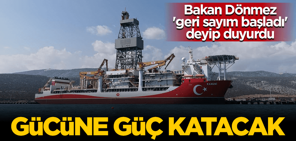 Bakan Fatih Dönmez duyurdu: Kanuni Karadeniz'de Fatih'in gücüne güç katacak