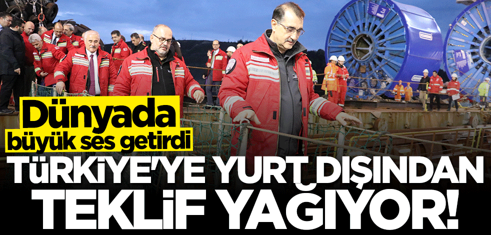 Bakan Fatih Dönmez duyurdu: Türkiye'ye yurt dışından teklifler yağıyor