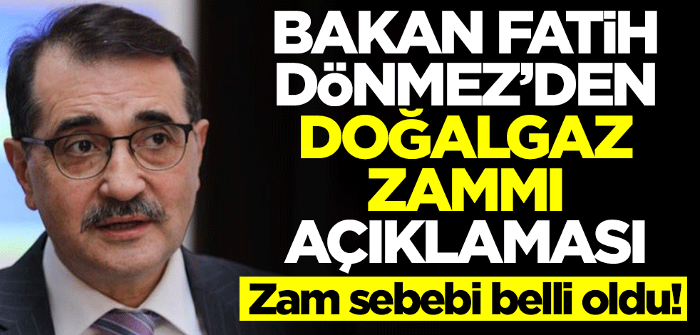 BOTAŞ'tan doğalgaz zammı açıklaması!