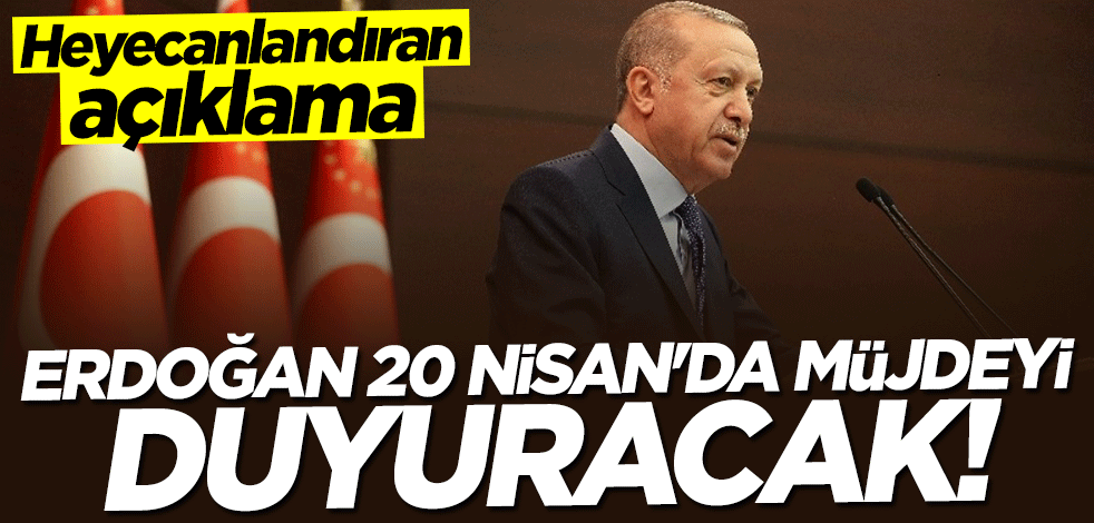 Bakan Fatih Dönmez'den heyecanlandıran açıklama: Cumhurbaşkanımız 20 Nisan'da müjdeyi duyuracak!
