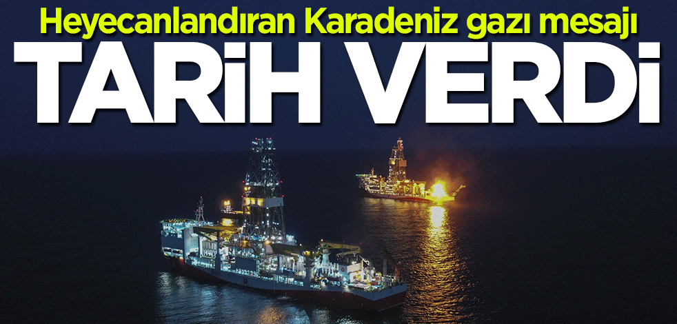 Bakan Fatih Dönmez'den "Karadeniz gazı" için heyecanlandıran açıklama