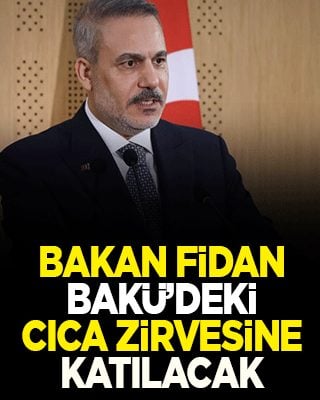 Fidan, Bakü'de CICA Zirvesi'ne katılacak