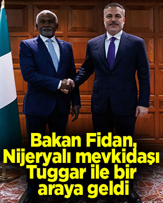 Bakan Fidan Nijeryalı mevkidaşı ile Ankara'da görüştü
