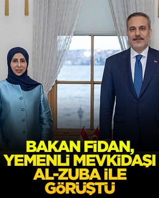 Bakan Fidan, Yemenli mevkidaşı Al-Zuba ile görüştü