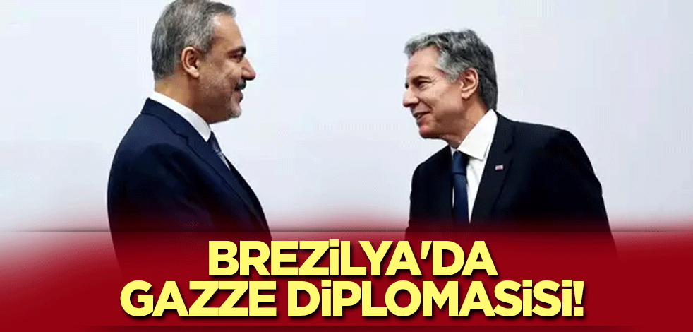 Bakan Fidan'dan Brezilya'da Gazze diplomasisi