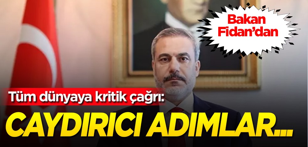 Bakan Fidan’dan kritik mesaj: Blöf yapmadan, hiçbir partiyle diyerek duyurdu! Önemli açıklamalar yaptı
