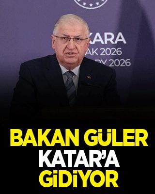 Bakan Güler Katar'a gidiyor